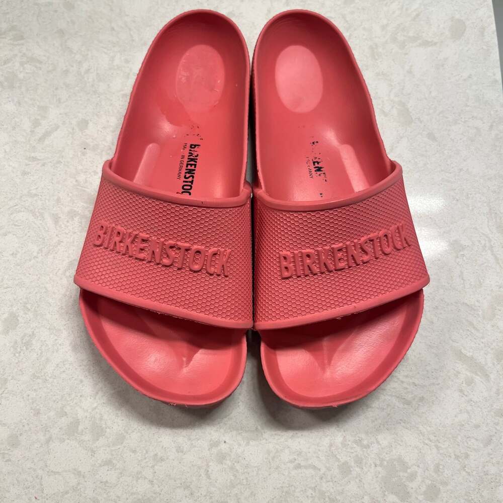 Birkenstock Barbados EVA Sport Slide Sandal in Active Red